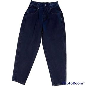 Brittania VTG Womens Dark Blue Straight Jeans Size 6 Petite - w